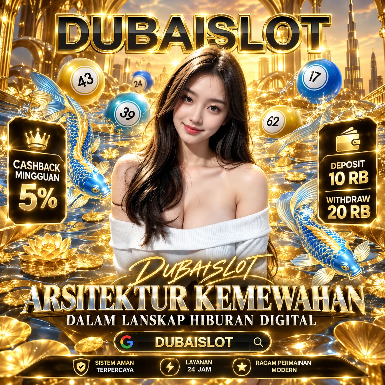 DUBAISLOT: Arsitektur Kemewahan dalam Lanskap Hiburan Digital